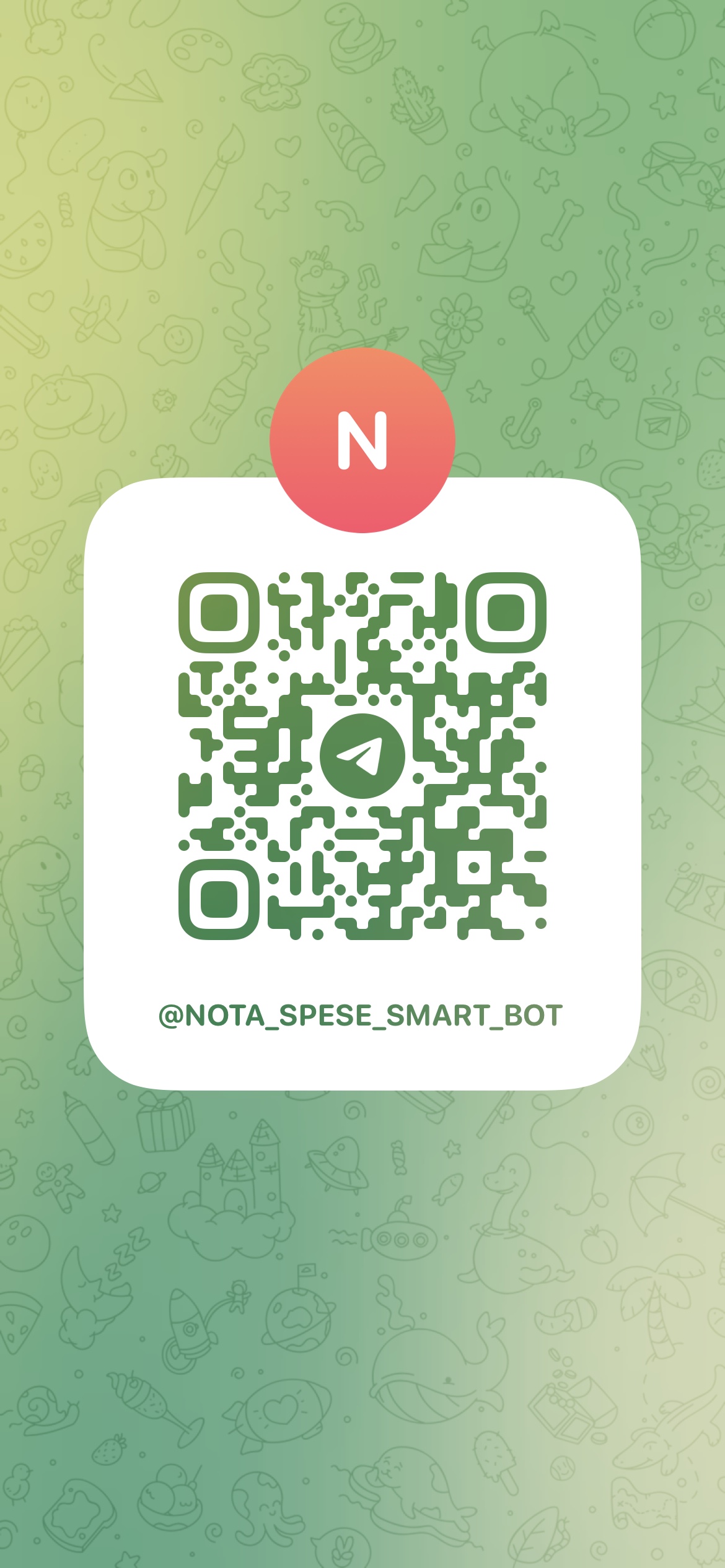 QR bot Telegram Nota Spese Smart